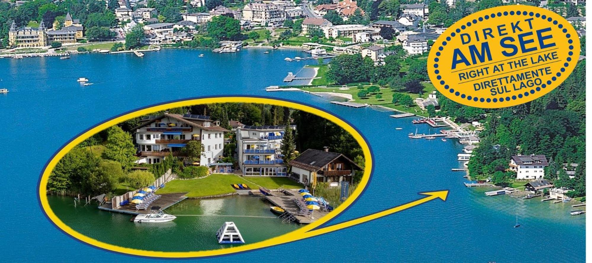 Barry Memle Directly At The Lake Velden am Wörthersee Εξωτερικό φωτογραφία